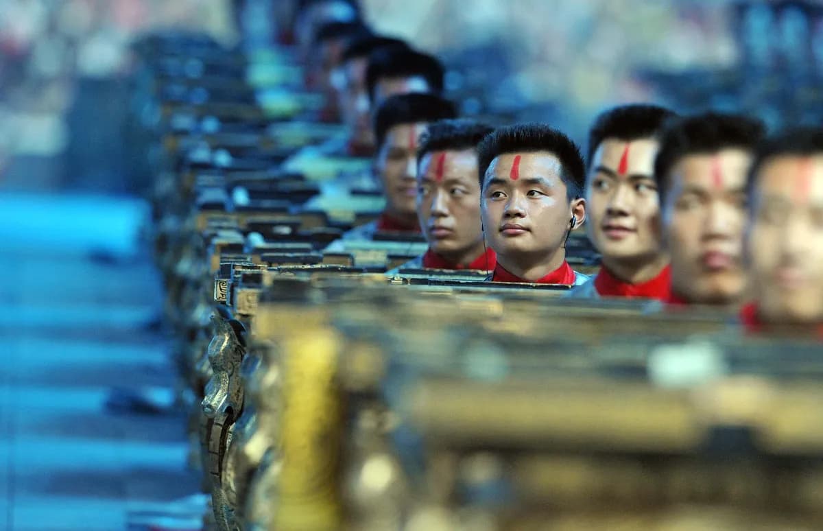 opening ceremony, at the Games of the XXIX Olympiad, Beijing