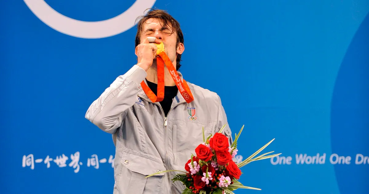 Matteo Tagliariol, men's épée, at the Games of the XXIX Olympiad, Beijing