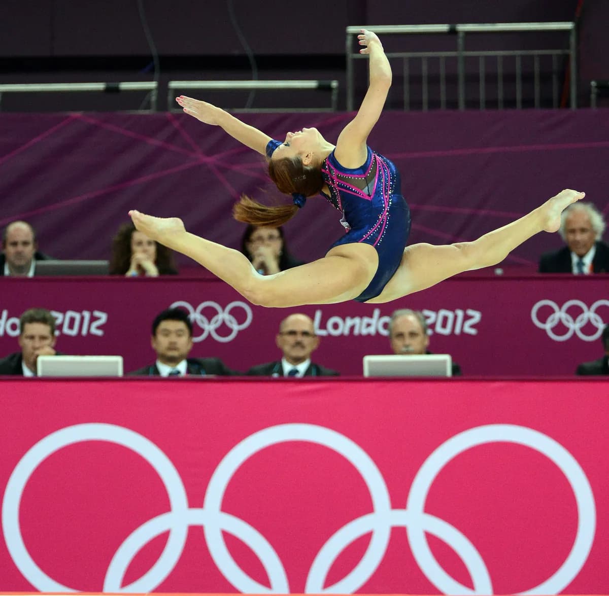 Vanessa Ferrari, artistic gymnastics, at the Games of the XXX Olympiad, London