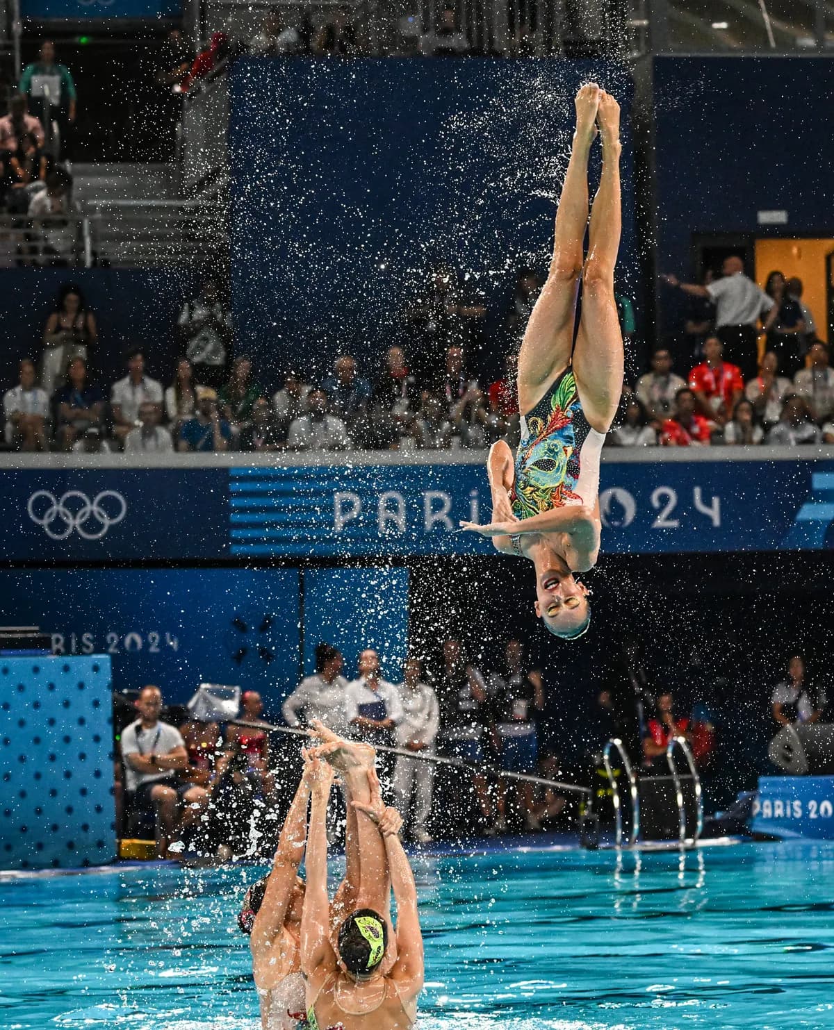 Linda Cerruti, Marta Iacoacci, Sofia Mastroianni, Enrica Piccoli, Lucrezia Ruggiero, Isotta Sportelli, Giulia Vernice, Francesca Zunino, team event, at the Games of the XXXIII Olympiad, Paris